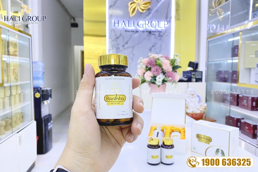 Nơi phân phối viên uống bổ phế Banikha Thiên Phúc chính hãng ở HCM