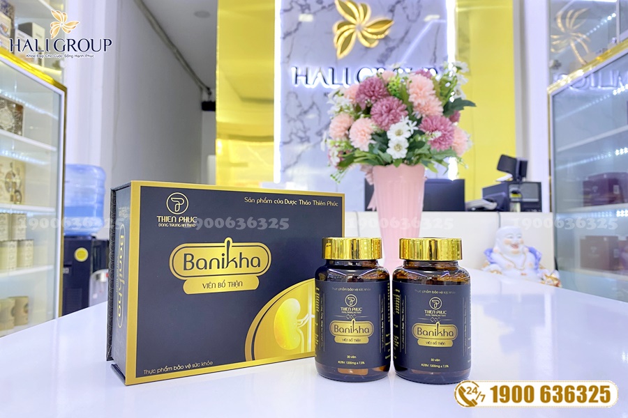 Thông tin về viên nang bổ thận Banikha chính hãng