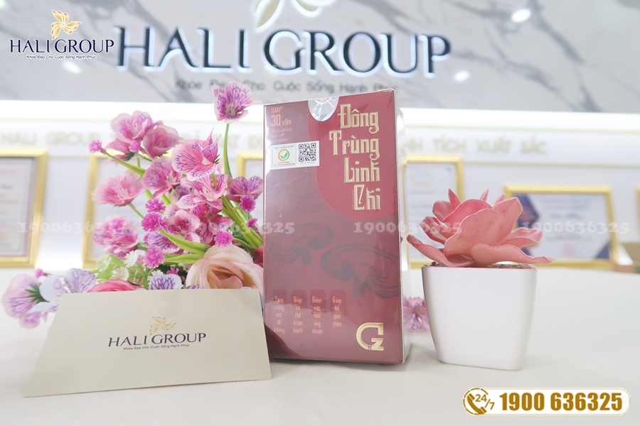 Đông trùng linh chi Ngọc Trinh chính hãng GHB - tăng cường sức khỏe mùa Covid